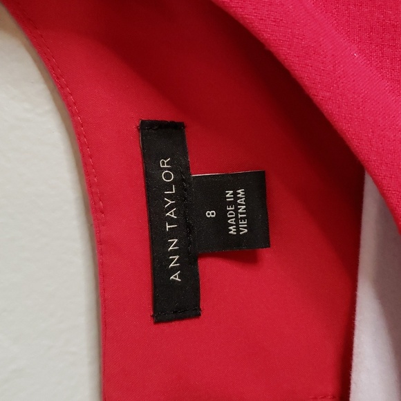 Ann Taylor dark pink size 8 shift dress - Picture 2 of 11
